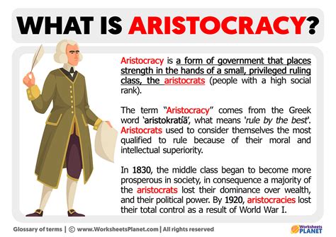 aristocrat 뜻, 그리고 그들이 꿈꾸던 세상